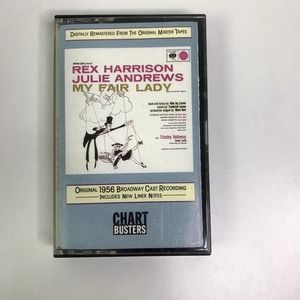 My Fair Lady Cassette Tape Original 1956 Broadway Musical Cast Julie Andrews EUC